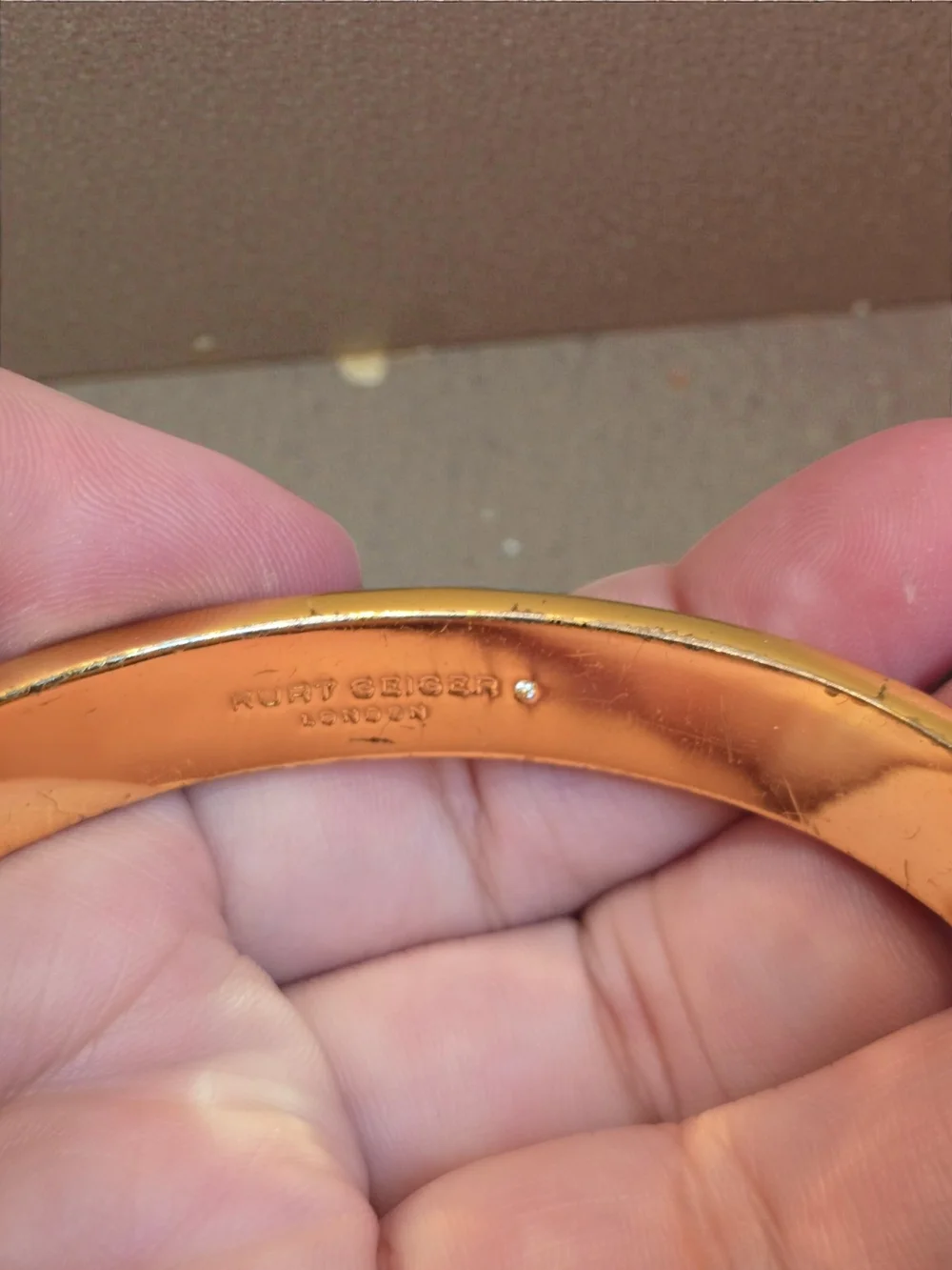 Kate Spade "POP, FIZZ, CLINK!" Enamel Bangle - Picture 3 of 5